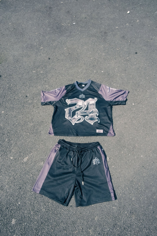 Jersey + Short Set – Black